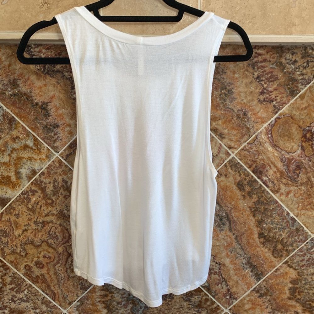 Women's Colorful Pastel Tribal Elephant Tank Top - Picture 3 of 6